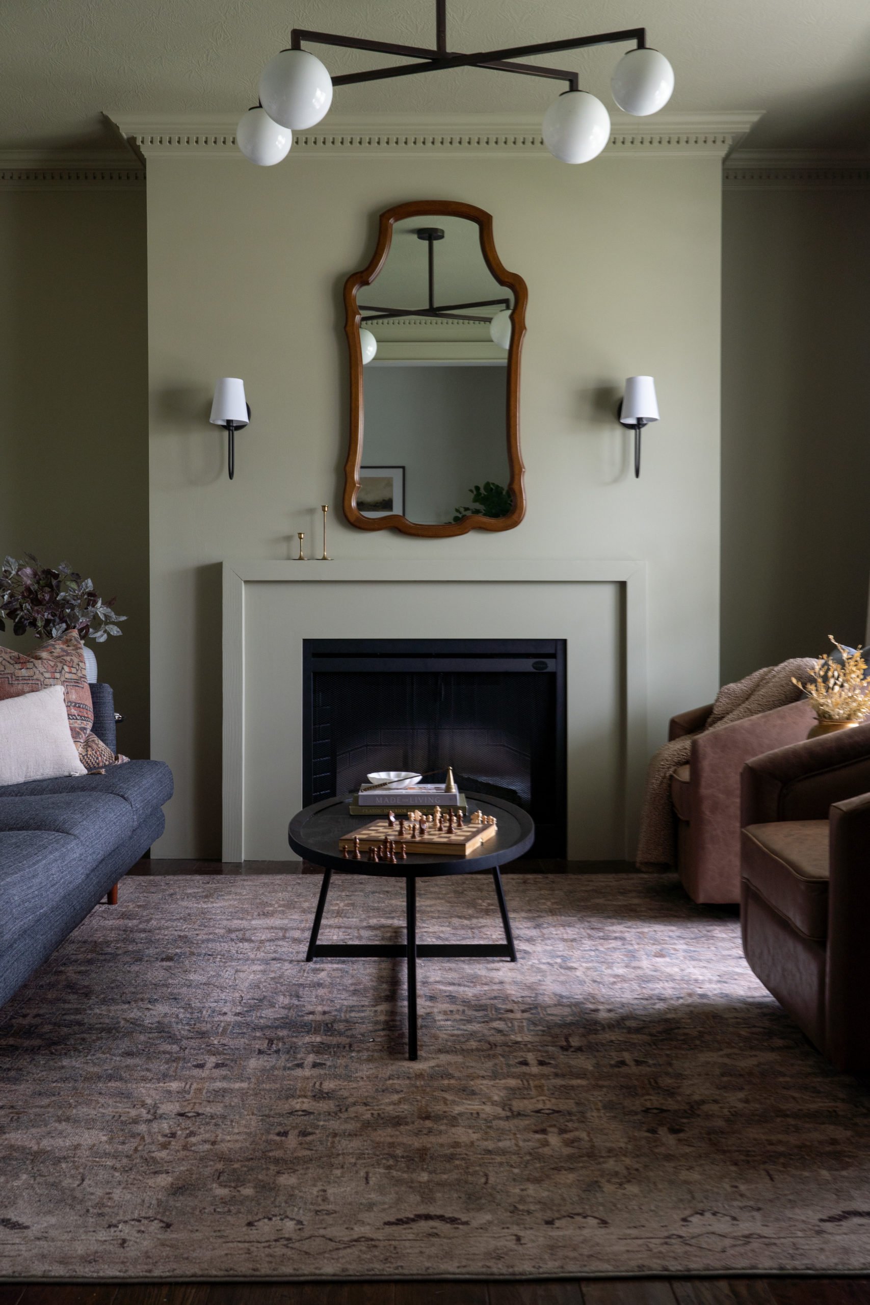 realistic modern traditional electric fireplace