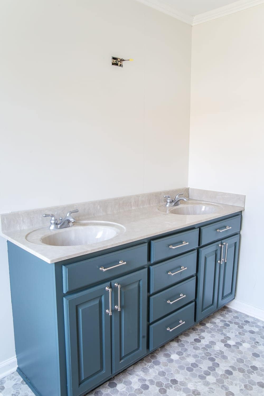How to install sheet vinyl flooring over old tile