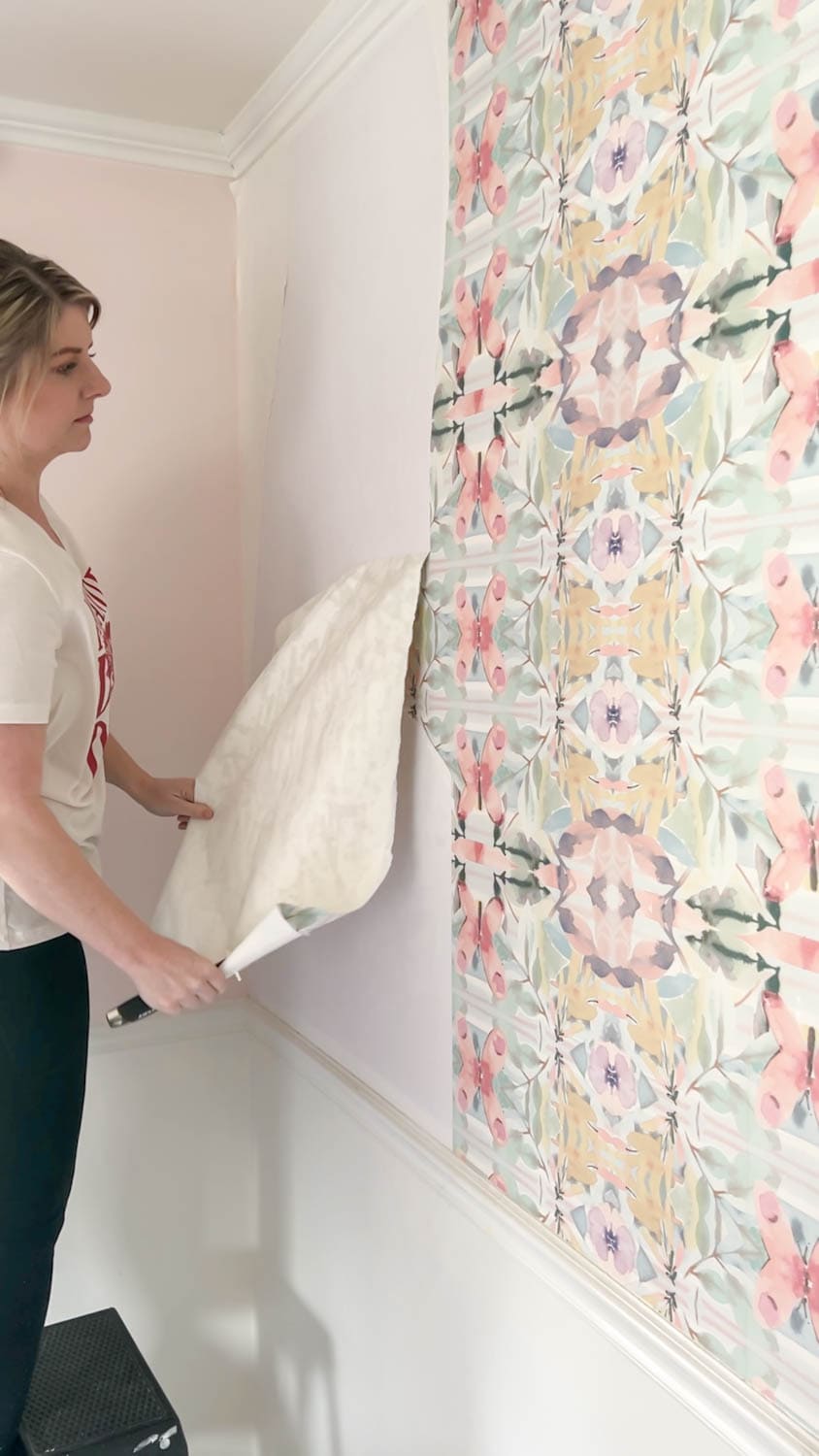 removing wallpaper with store bought wallpaper stripper Piranha brand